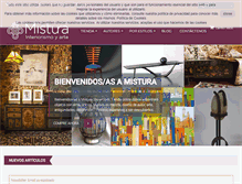 Tablet Screenshot of misturashowroom.com